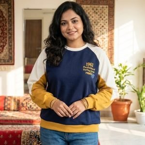 yellow sleeves, XL Size Pullover