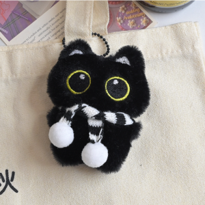 Black & White Muffler Squeaky Meow