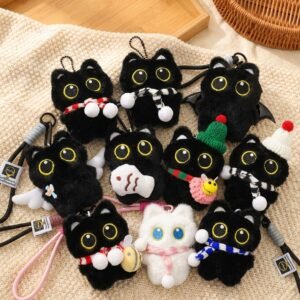 Squeaky Meow & Snowy Soul: The Aesthetic Cat Plush Collection – Hand-Curated Imports